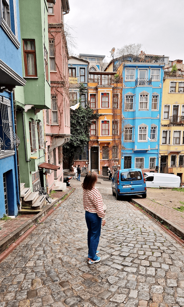 Istanbul Balat Merdivenli-Yokus Strasse