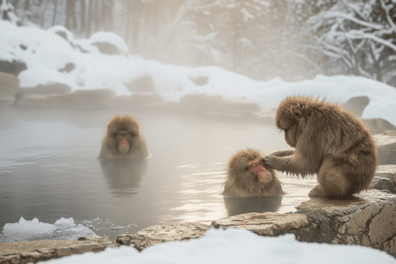 Japan Schneeaffen