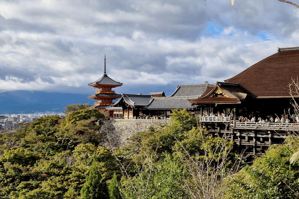 Kyoto Kiyomizu dera Tempel