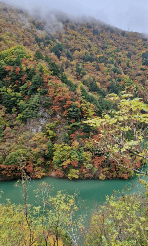 Japanische Alpen Herbst
