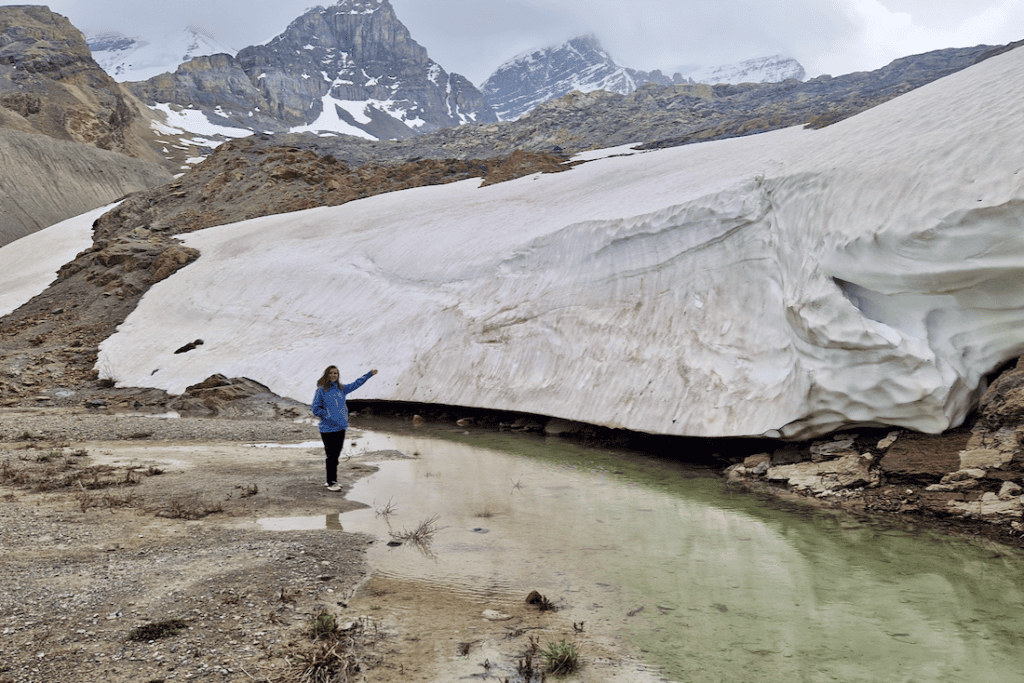 Kanada Gletscher Toe of the Athabasca