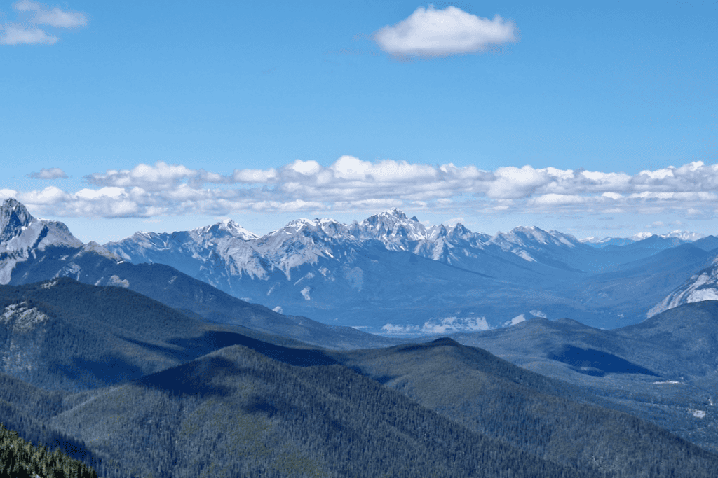 Jasper Nationalpark Sehenswuerdigkeiten Sulphur Skyline Trail