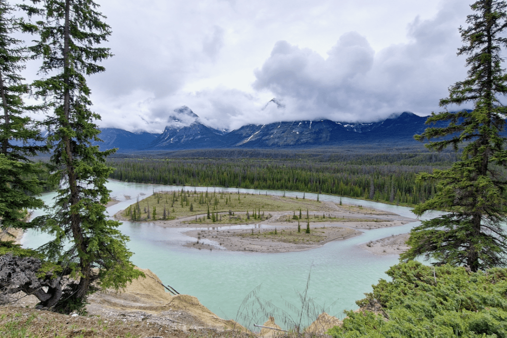 Jasper Nationalpark Stutfield Glacier-Viewpoint