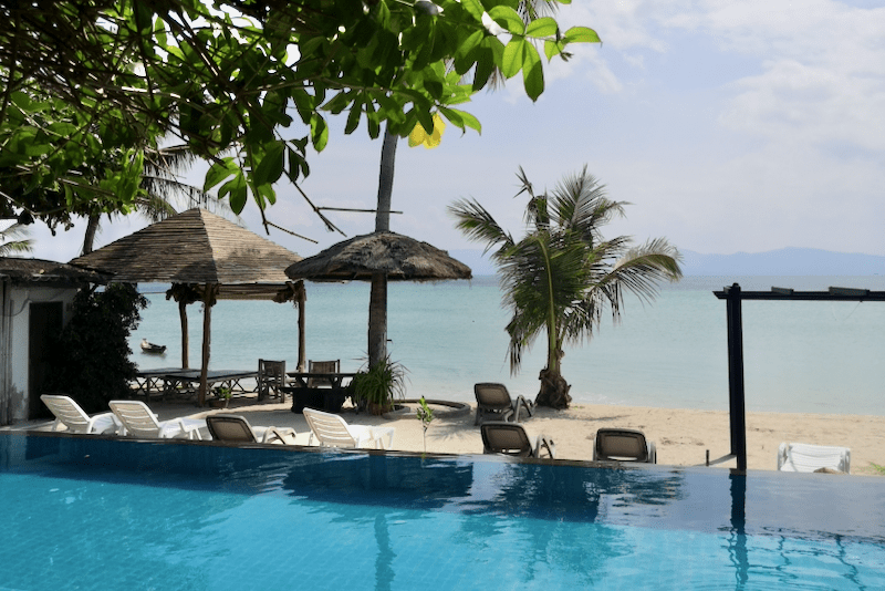 Koh Phangan Hotel am Strand