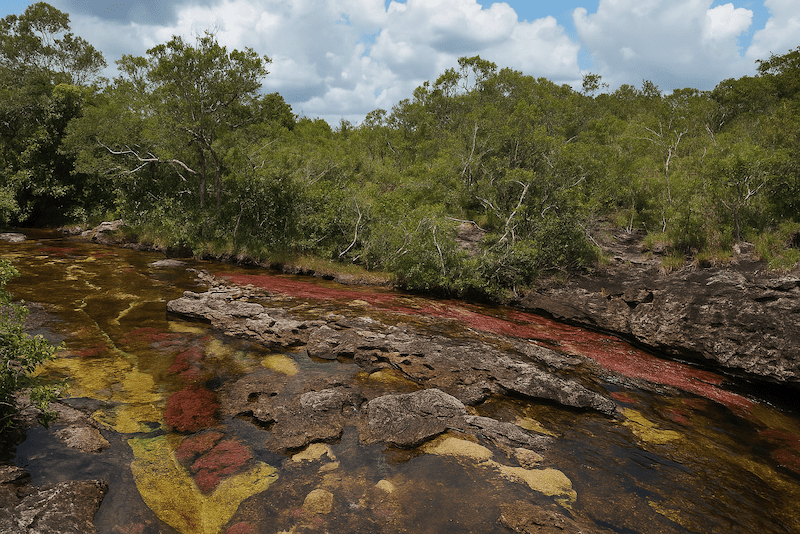 Kolumbien Caño Cristales Fluss
