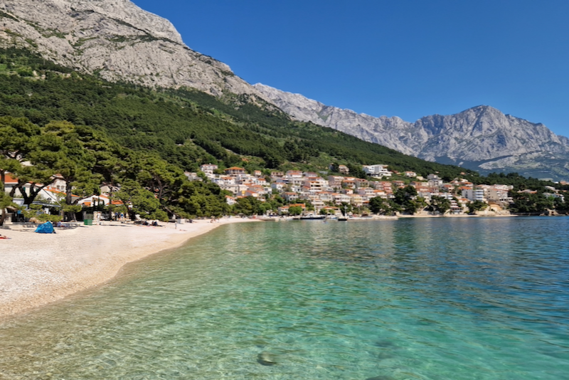 Brela Strand Plaža Soline
