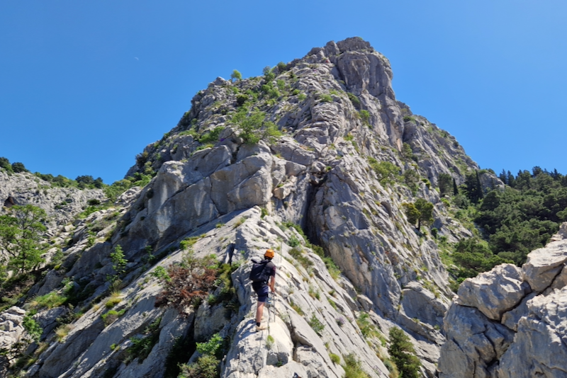 Omiš Klettersteig