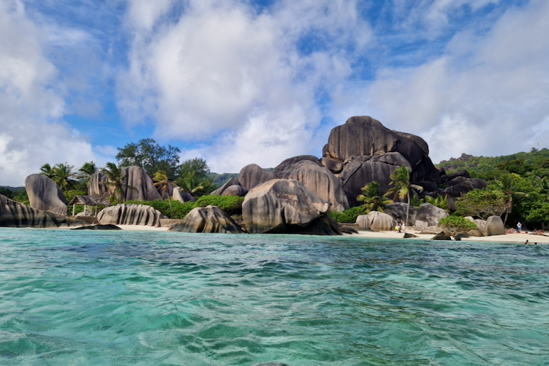 La Digue Anse Source d’Argent Glasskajak