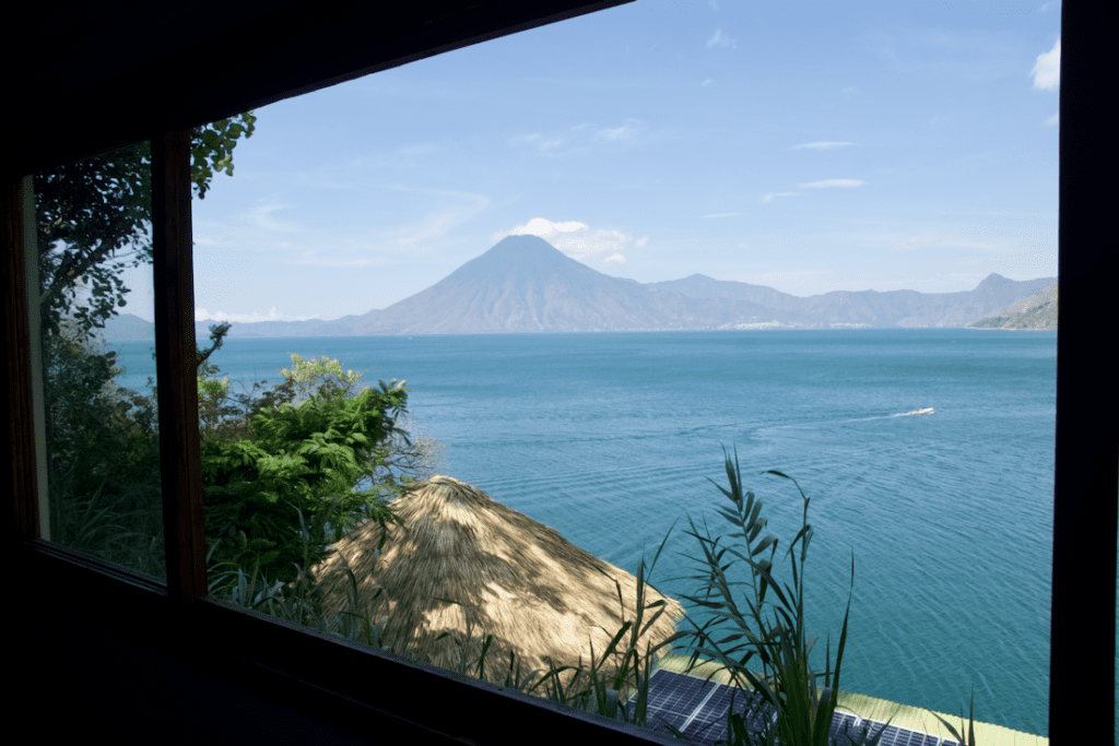 Atitlán See Santa Cruz Unterkunft
