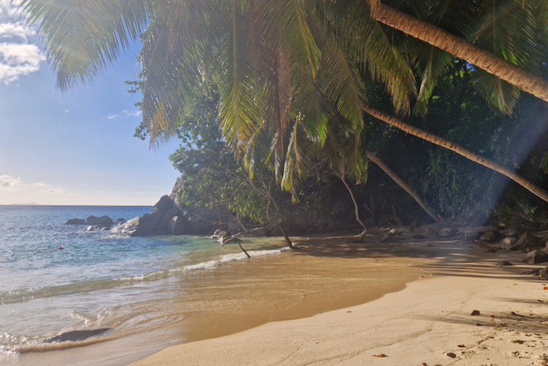 Mahe Sehenswürdigkeiten Sunset Beach