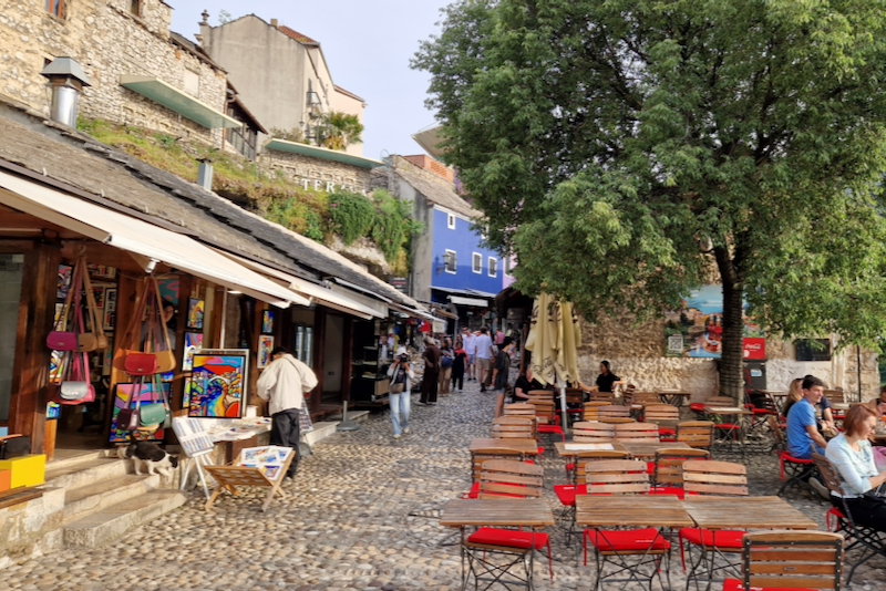 Mostar Altstadt Shops