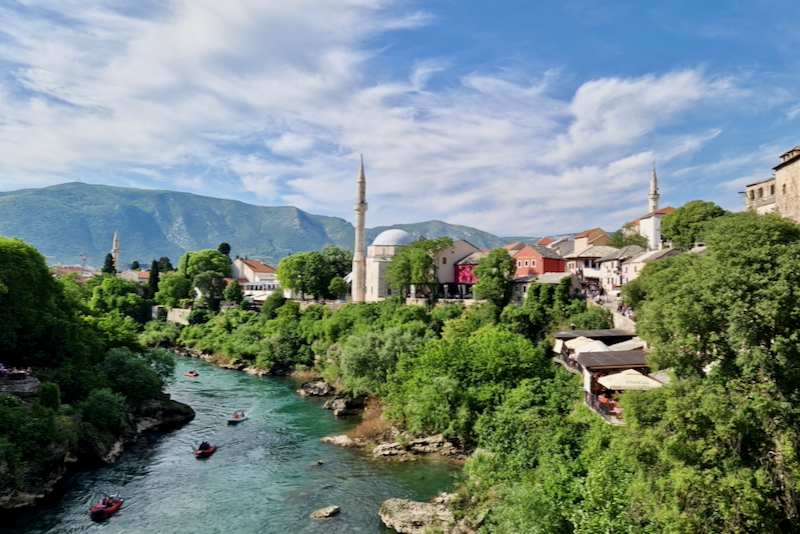 Mostar Altstadt Stari Most Aussicht