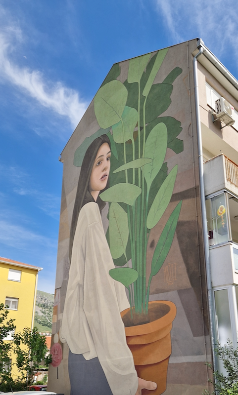 Mostar Sehenswuerdigkeiten Mural