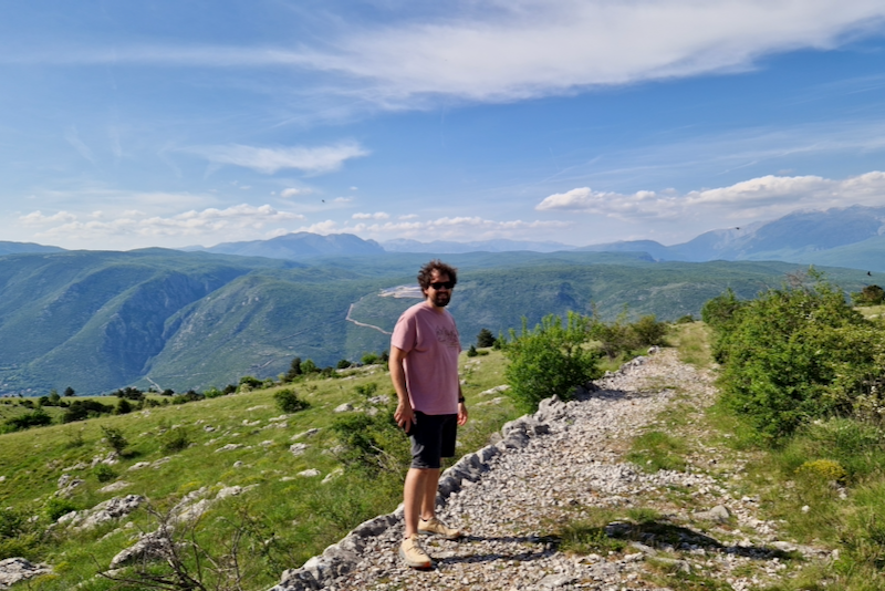 Mostar Wandern Fortica Hill Wanderwege