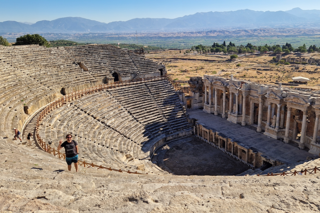 Pamukkale Sehenswürdigkeiten Theater Hierapolis