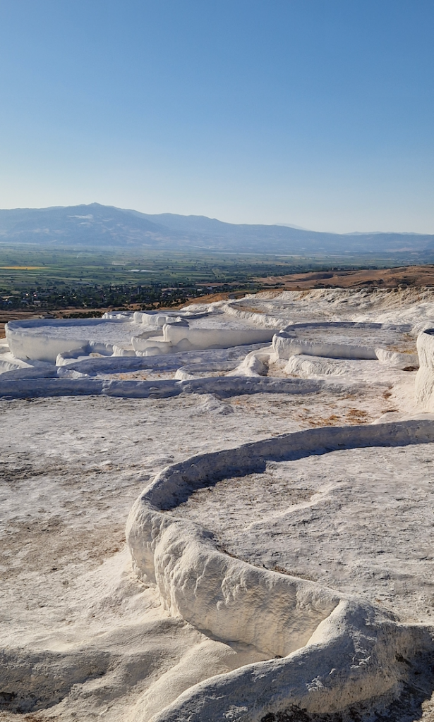Pamukkale leere Becken
