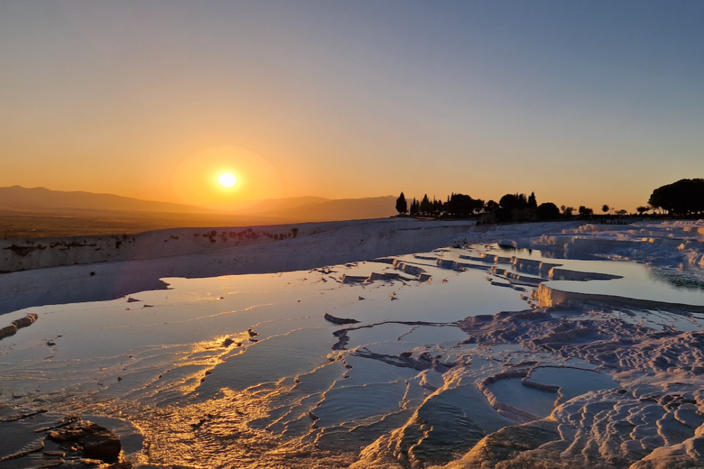 Pamukkale Sonnenuntergang