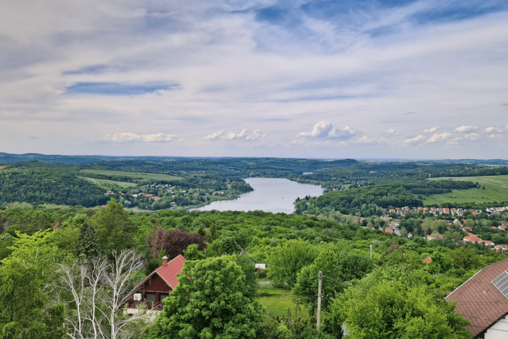 Orfu See Balazs-hegy Aussichtspunkt