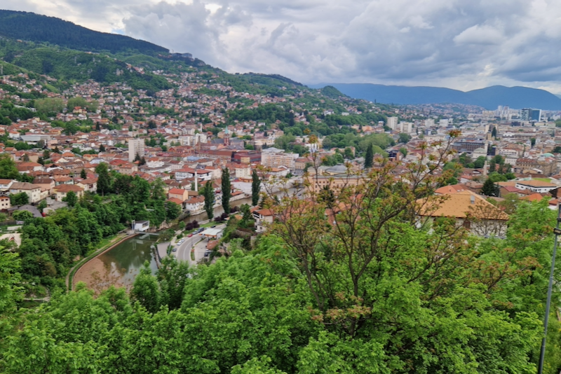 Sarajevo Gelbe Bastion Žuta Tabija