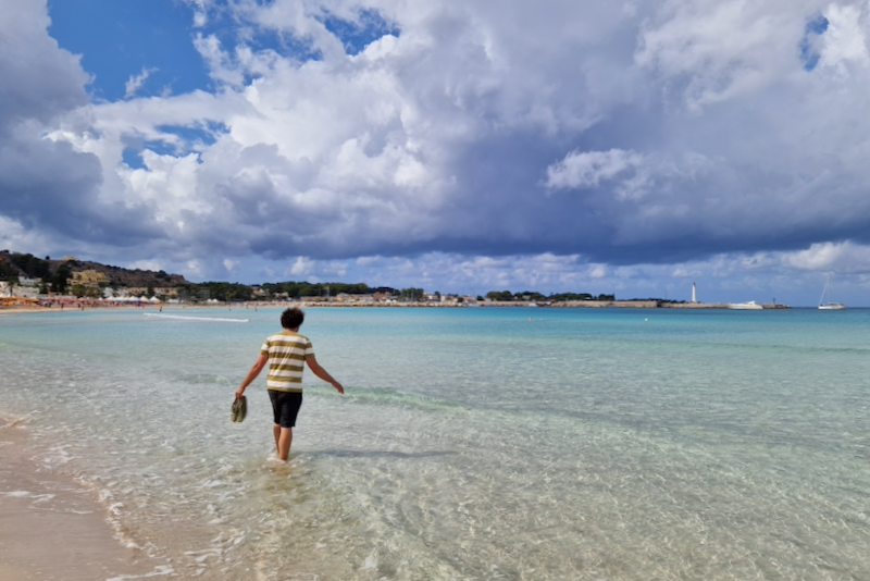 Sizilien San Vito Lo Capo Strand
