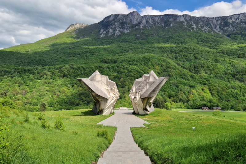 Sutjeska-Nationalpark Denkmal-Miodrag Zivkovic