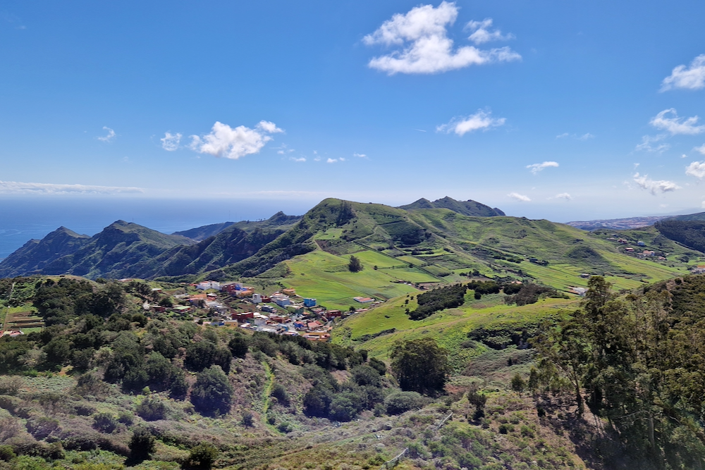 Teneriffa Anaga Gebirge Mirador de Jardina