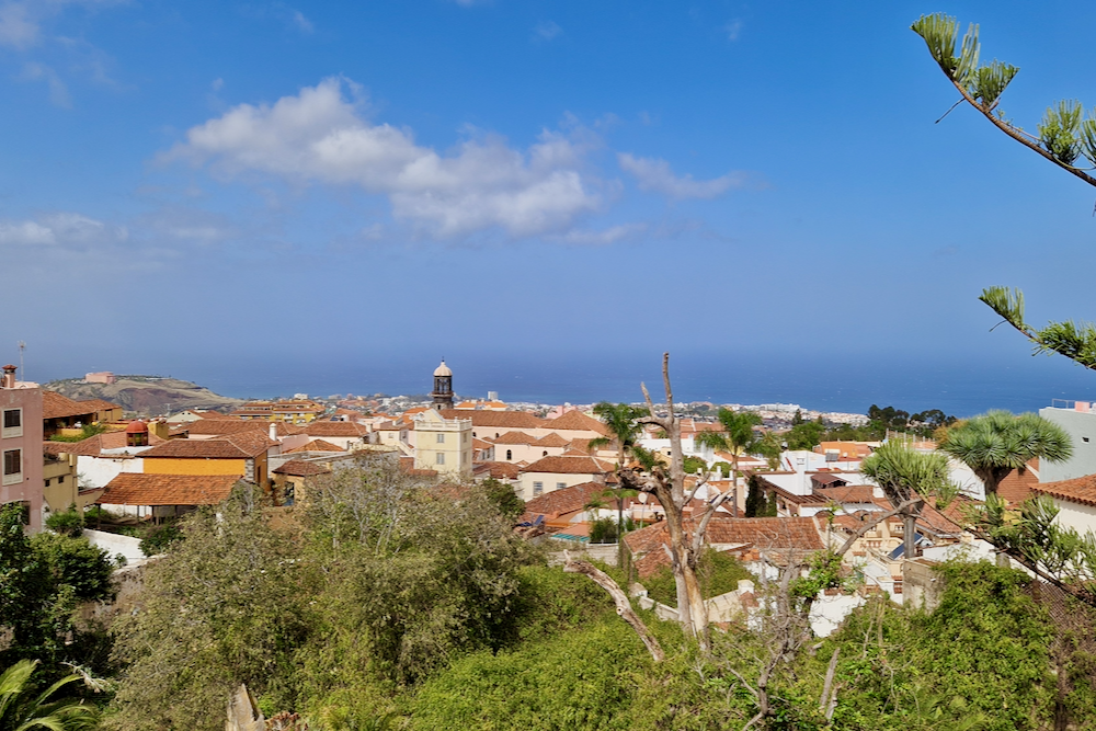 Teneriffa La-Orotava Aussicht.