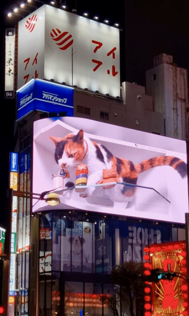 Tokyo Shinjuku 3-D-Katze