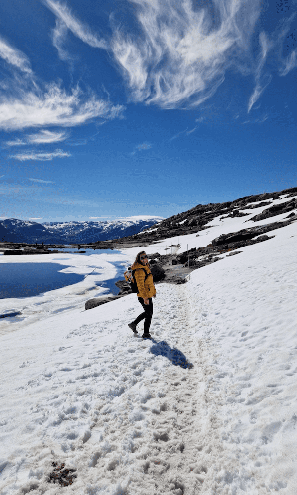 Trolltunga Wanderung Juni