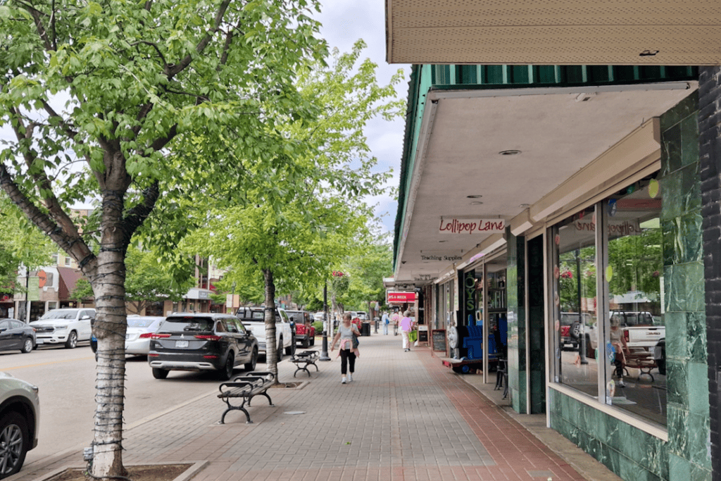 Vernon Kanada Downtown Shopping
