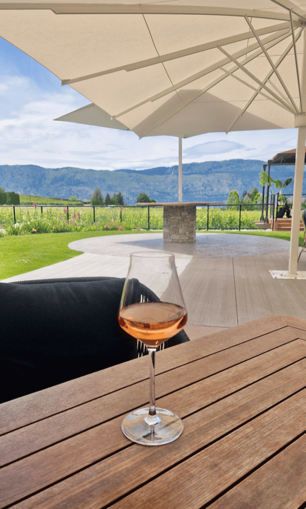 Vernon Kanada Weintasting Peak Cellars