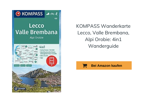 Wanderkarte Lecco