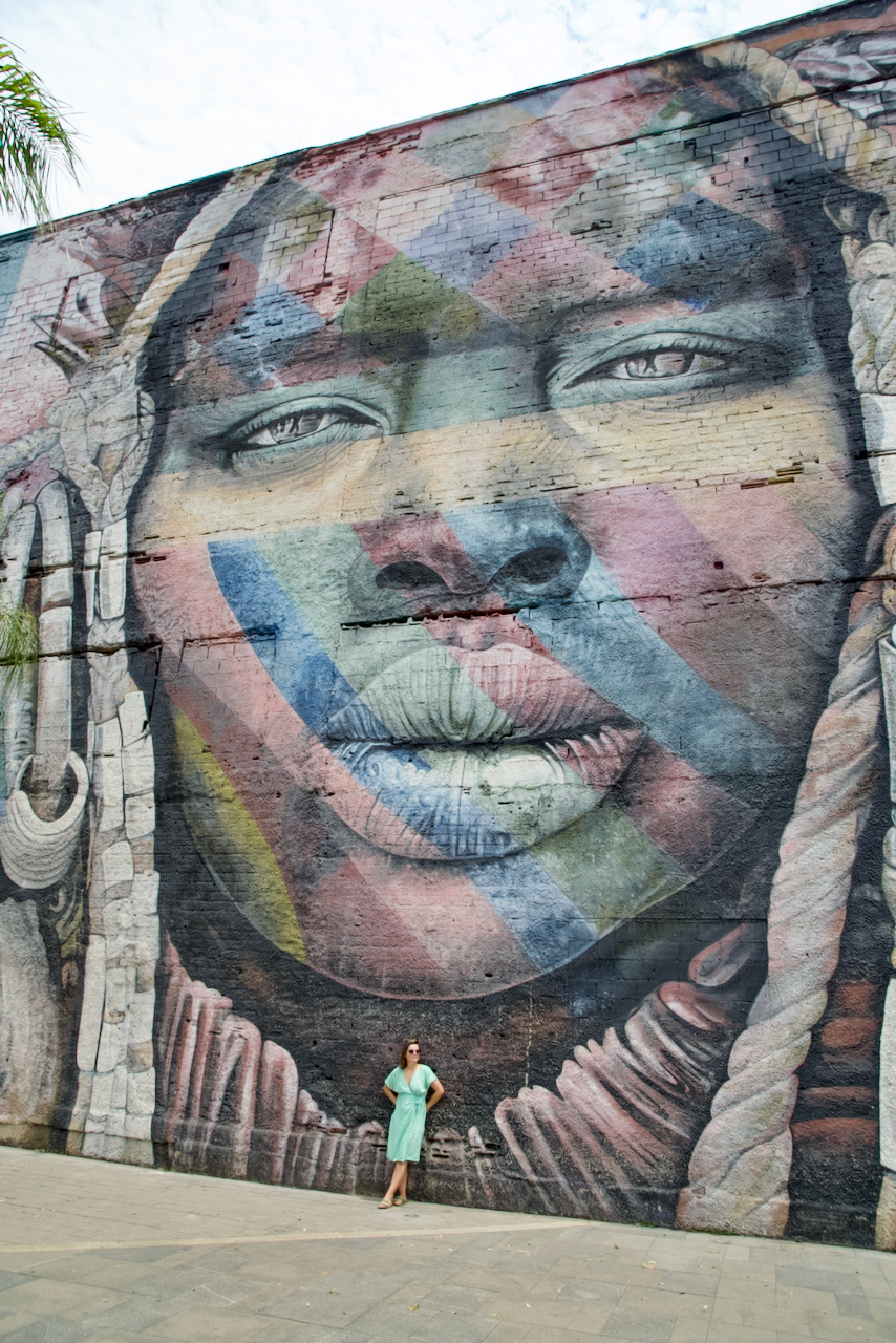 Brasilien Rio Mural de Graffiti