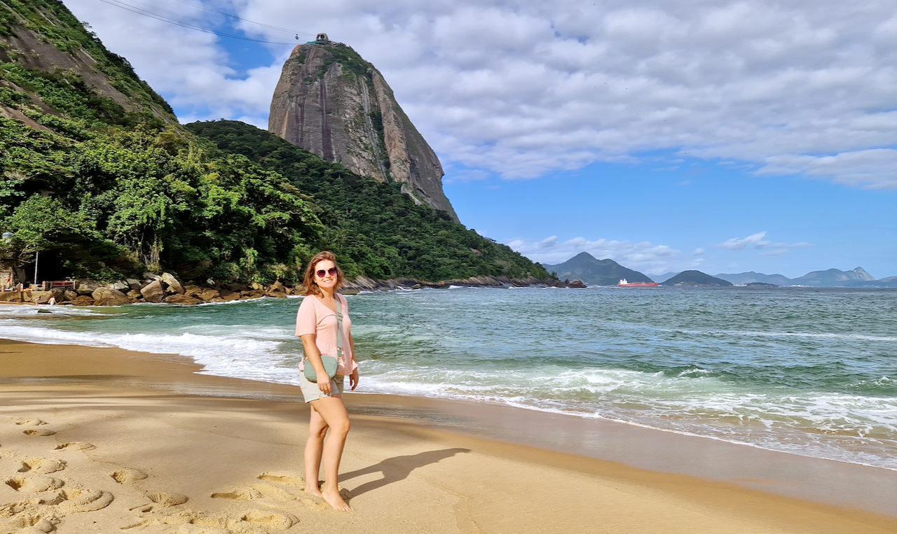 Brasilien Rio Playa Vermelha