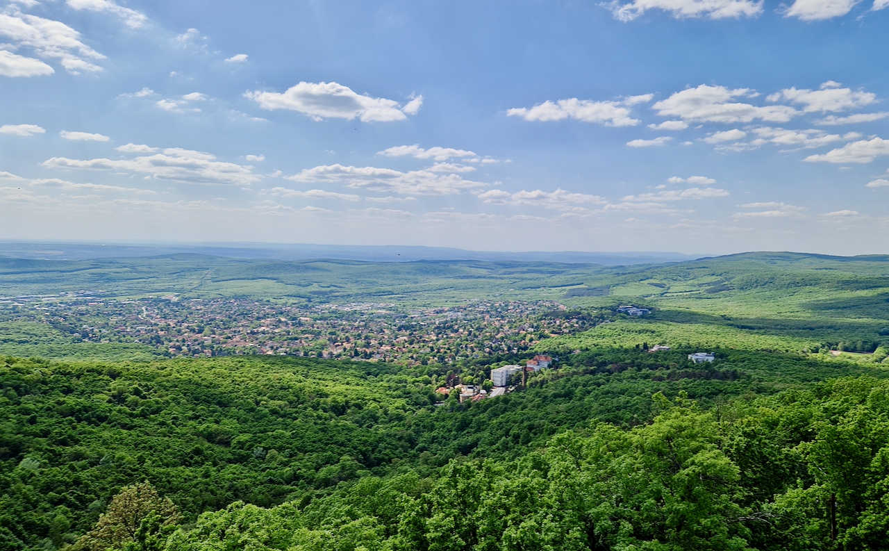 Ungarn Elisabethturm Aussicht