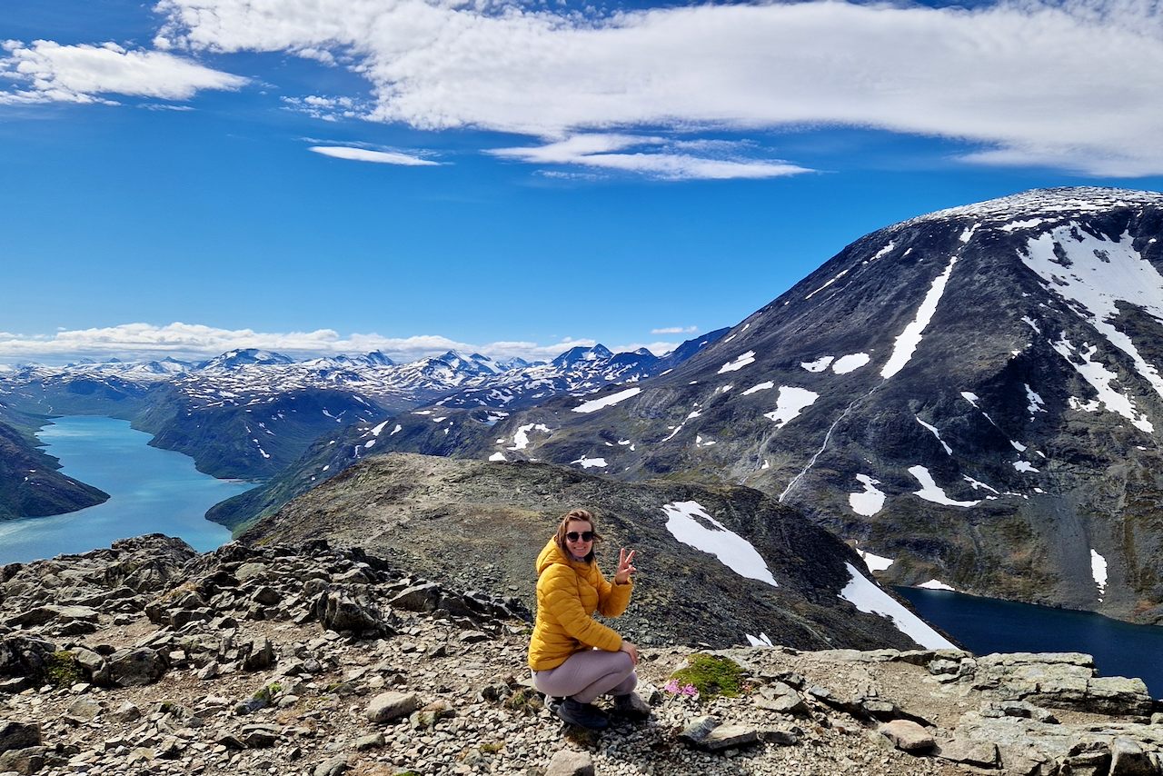 Südnorwegen Jotunheimen Nationalpark Besseggen-Grat