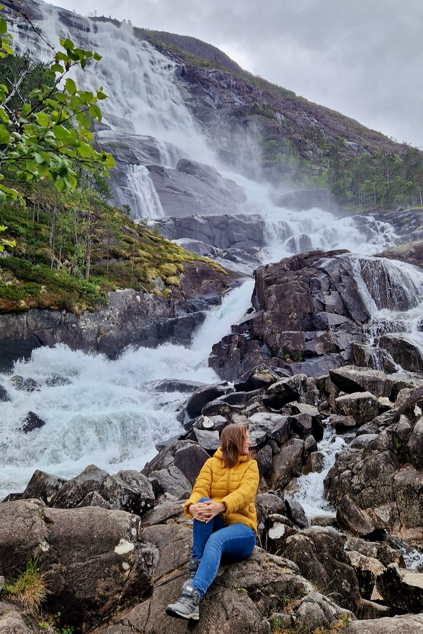 Südnorwegen Langfossen