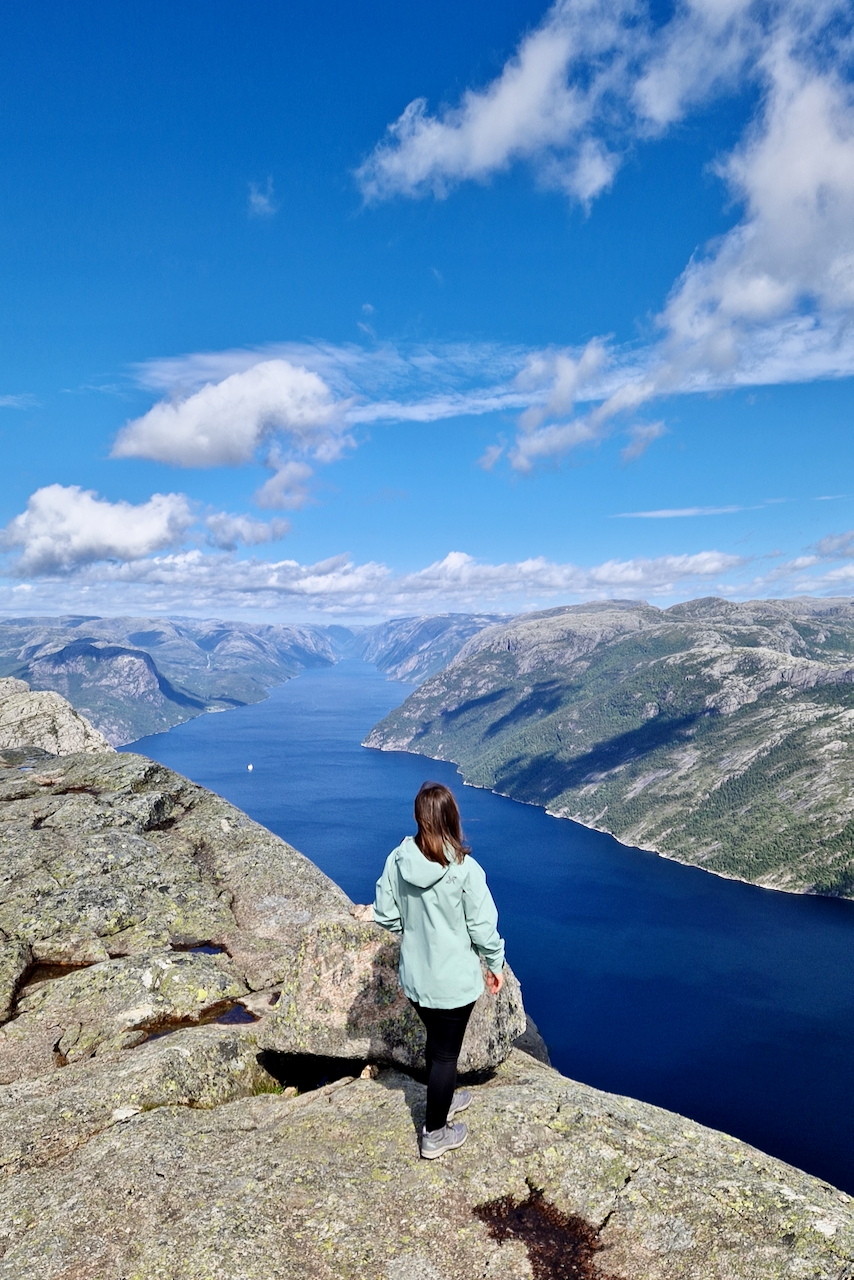 Südnorwegenn Preikestolen