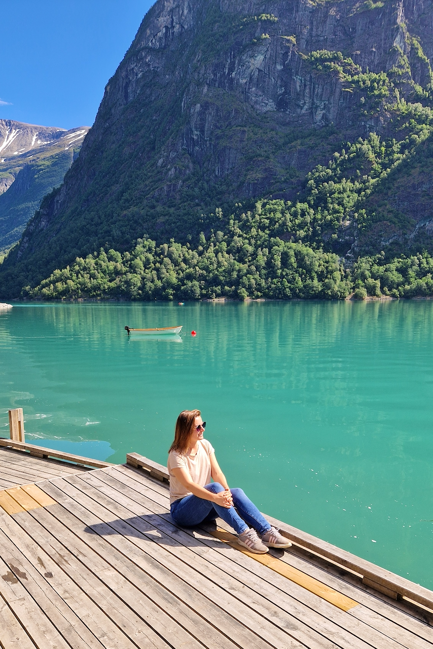 Südnorwegen Oldevatnet See