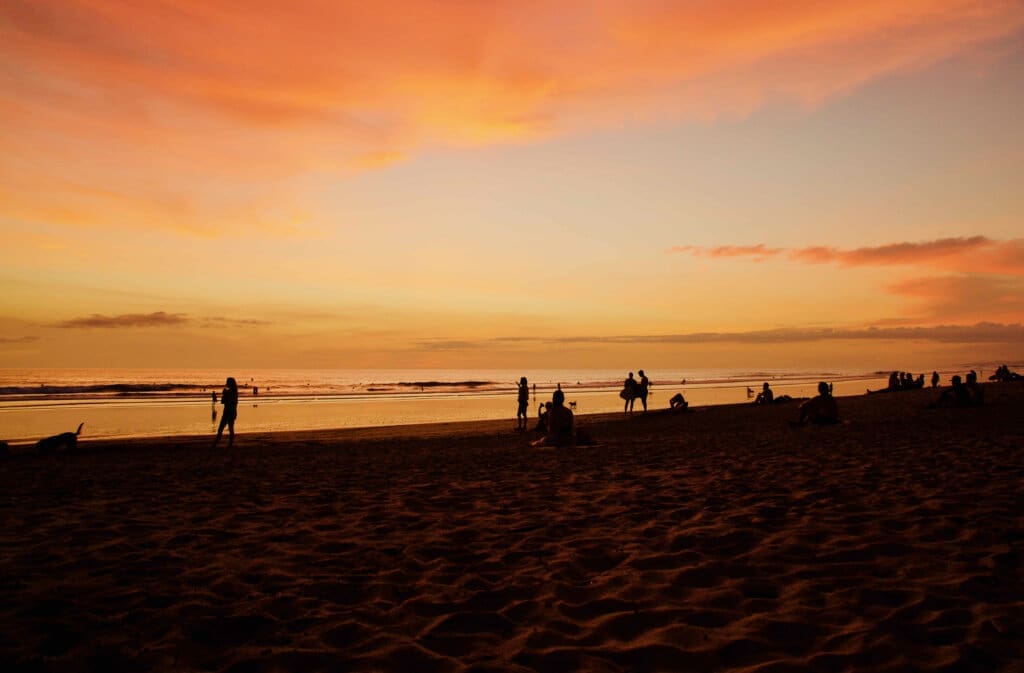 Santa Teresa Costa Rica Sonnenuntergang